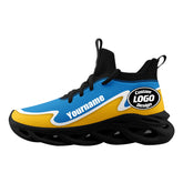 Custom Blue Yellow Maxsoul Shoes Personalized Sneaker FN030A-E020011-21